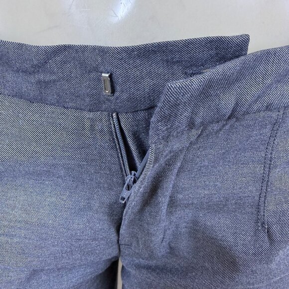 My Pants Women’s Gray Cotton & Viscose Pants Slim Fit Side Stripe Size S - Picture 6 of 9